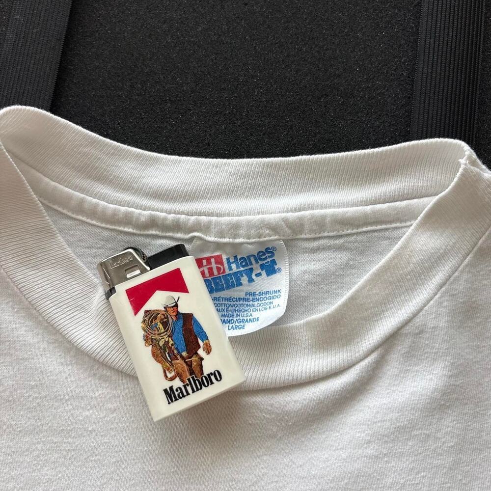 Vintage 1990s Clawed Monet Art T-shirt - Picture 2 of 7